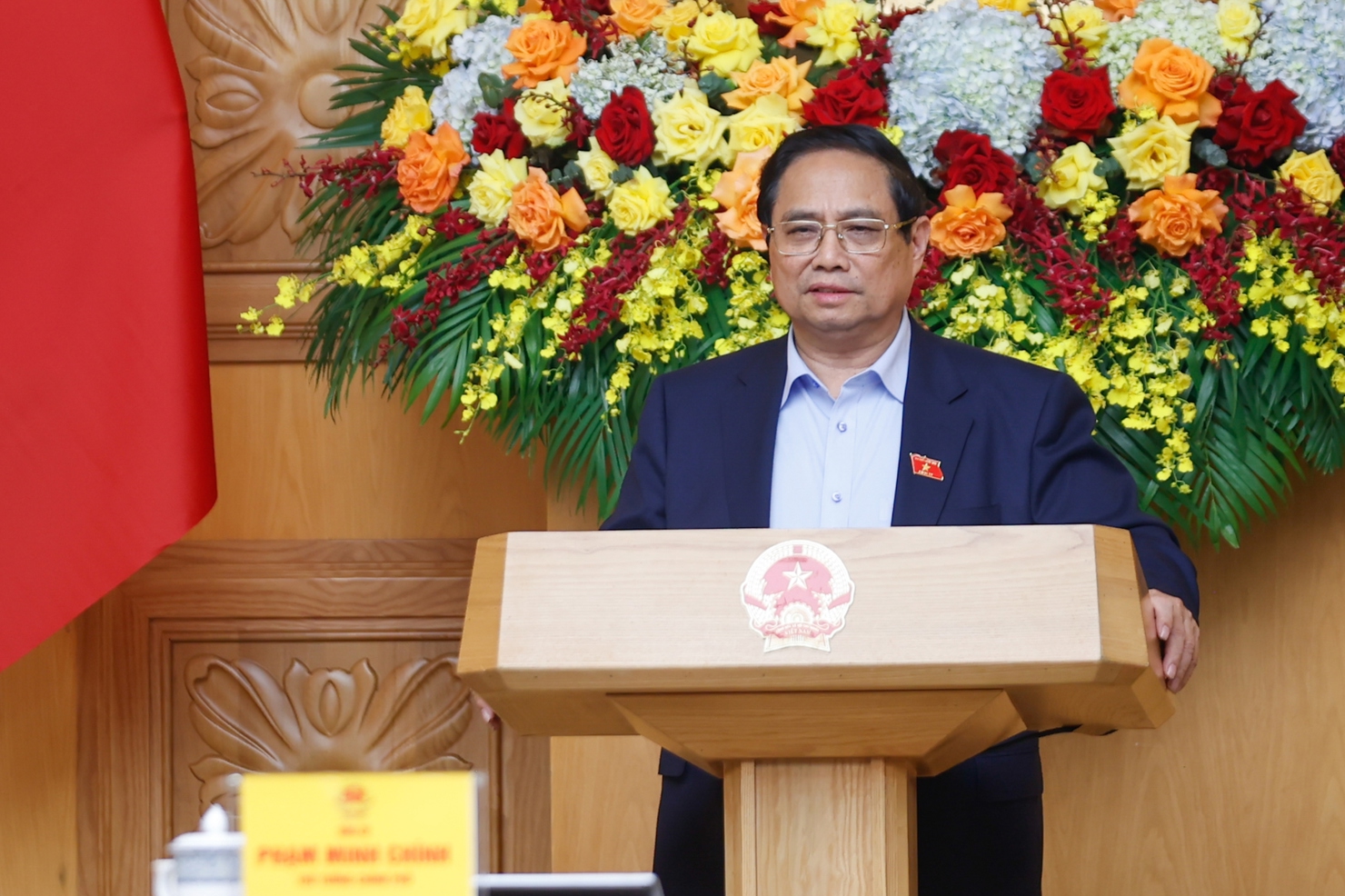 Thủ tướng nhấn mạnh phát triển kinh tế tư nhân là một động lực quan trọng nhất của nền kinh tế quốc gia. Ảnh: VGP