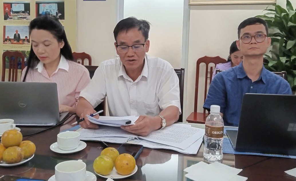 Đại diện Cục Thuế (Bộ Tài chính) phát biểu tại hội thảo.