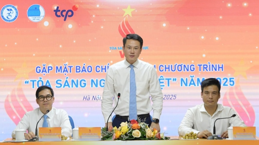 Họp báo công bố Chương trình “Tỏa sáng Nghị lực Việt” năm 2025.
