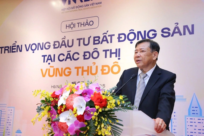TS. Nguyễn Văn Khôi -Chủ tịch Hiệp hội Bất động sản Việt Nam.