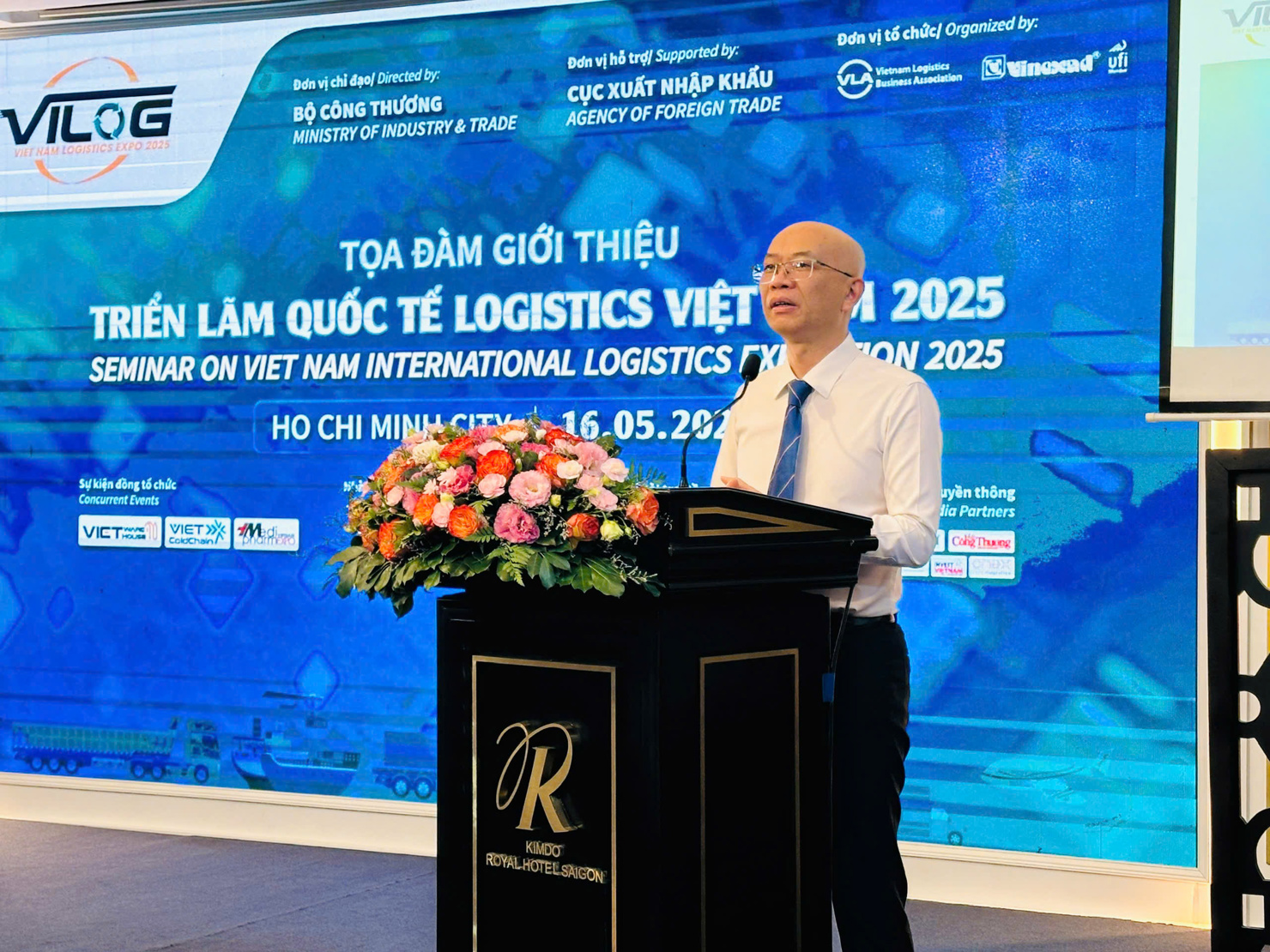 Ông Trần Thanh Hải, Phó Cục trưởng Cục XNK phát biểu khai mạc Tọa đàm. Ảnh: T.H