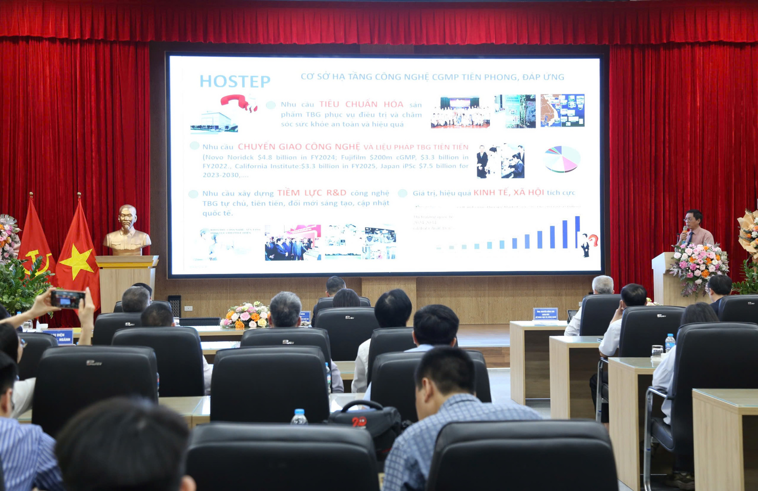 C&aacute;c c&ocirc;ng nghệ ti&ecirc;u biểu từ Khu C&ocirc;ng nghệ cao H&ograve;a Lạc giới thiệu tại sự kiện&nbsp;Hoalac Techconnect and kq bongdaso . Ảnh: Quang H&ugrave;ng