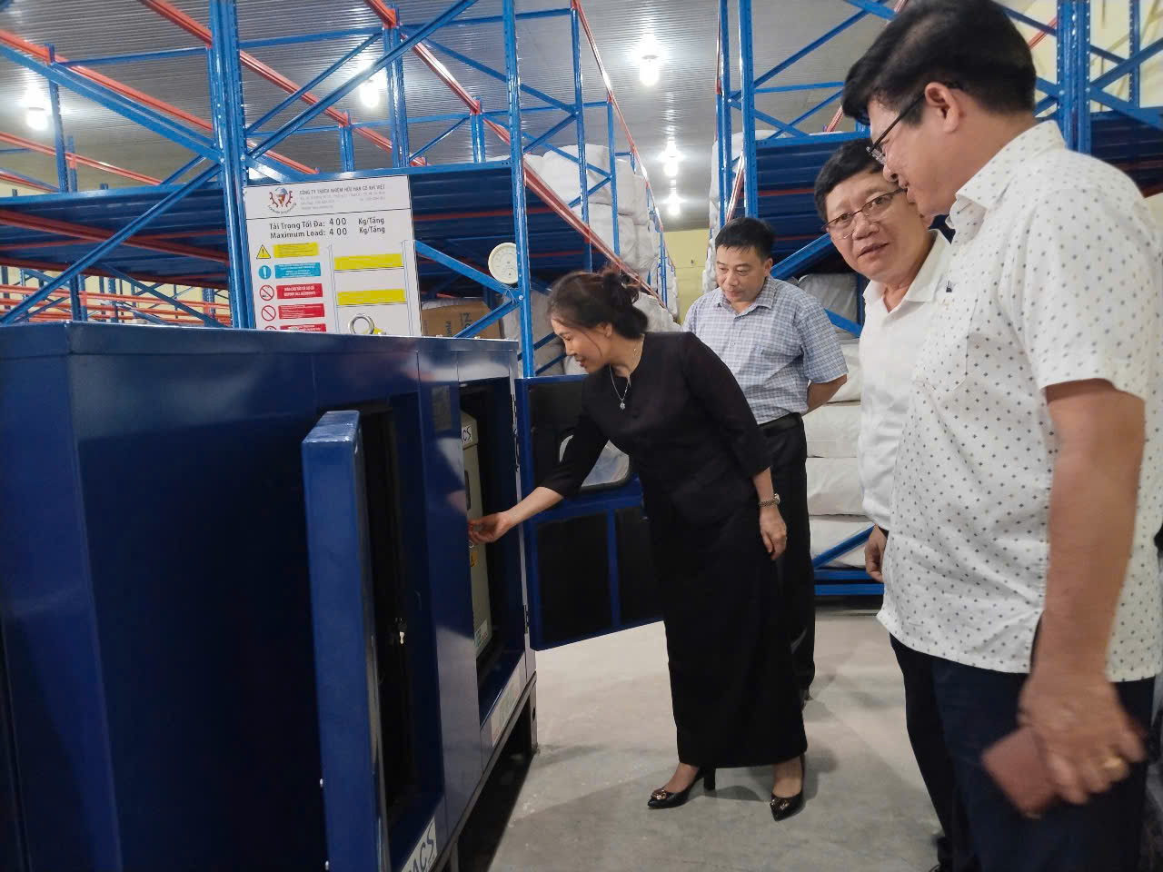 Lãnh đạo Cục DTNN làm việc với Chi cục DTNN khu vực II.