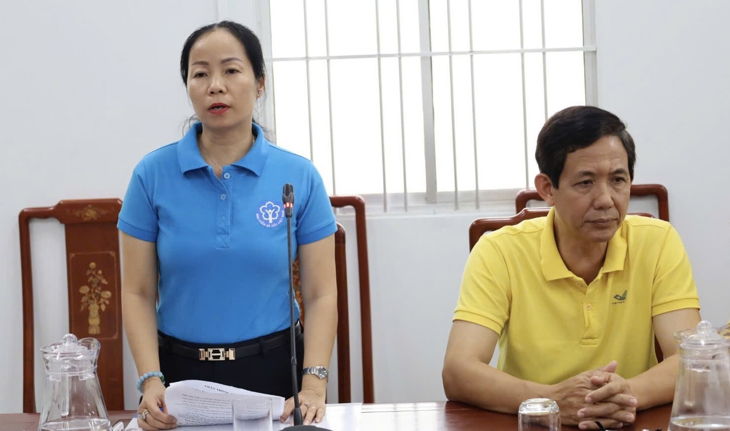 Bà Nguyễn Thị Đan Thương, Giám đốc bongdaso net tỉnh Trà Vinh khẳng định thành công của ngày ra quận là nhờ sự đồng lòng của cả hệ thống chí trị trên địa bàn tỉnh