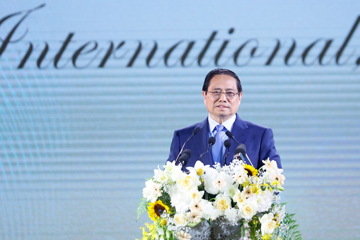 Thủ tướng nhấn mạnh dự án có ý nghĩa quan trọng trong thúc đẩy quan hệ Việt Nam - Hoa Kỳ ngày càng đi vào chiều sâu. Ảnh: VGP