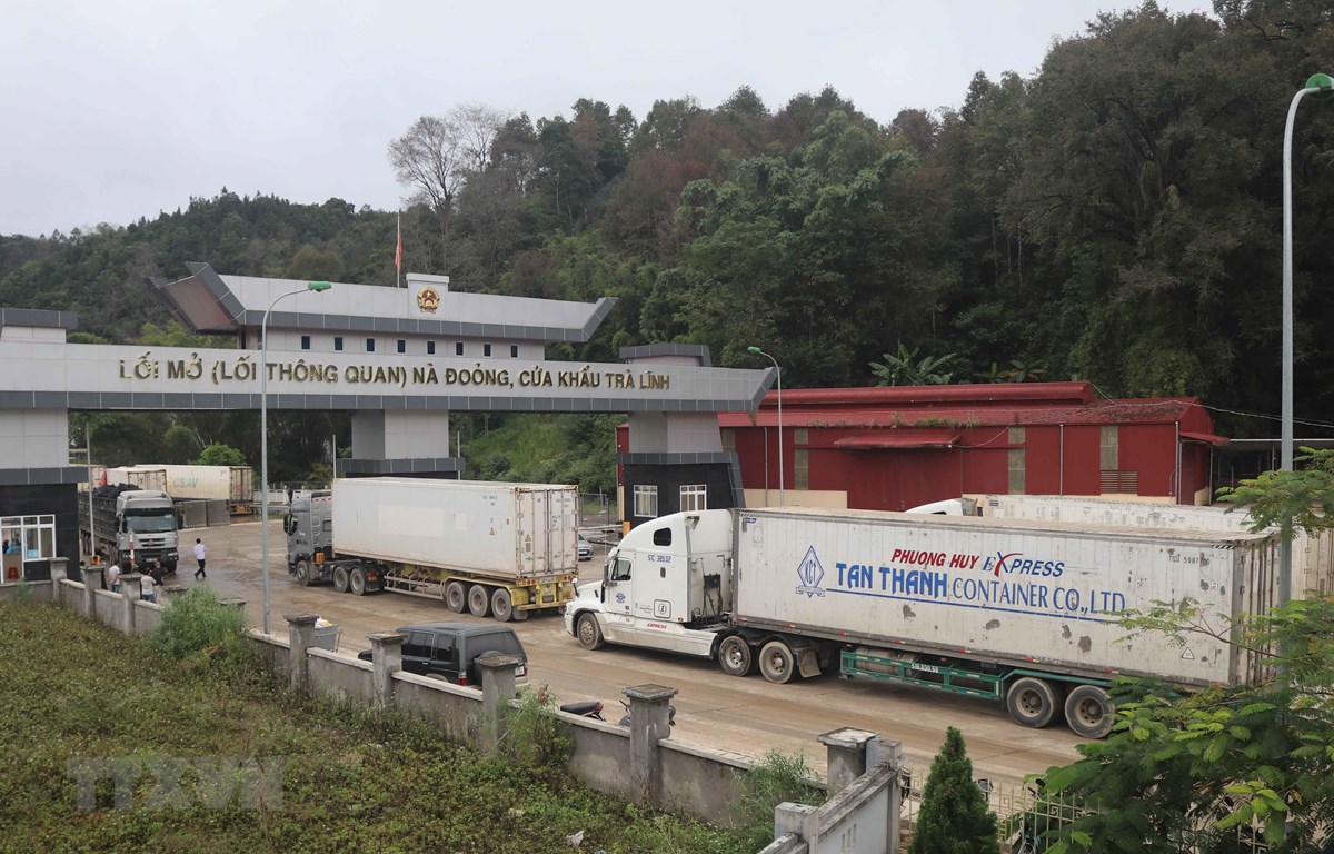 Cao Bằng đang đẩy mạnh hợp tác kinh tế biên giới với Trung Quốc.