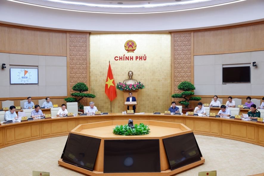 Thủ tướng yêu cầu các đại biểu tập trung trí tuệ, phát huy tinh thần trách nhiệm cao trong quá trình trao đổi, thảo luận. Ảnh: VGP/Nhật Bắc