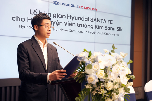 Ông Nguyễn Anh Tú, Tổng Giám đốc Công ty cổ phần Liên doanh ô tô Hyundai Thành Công Việt Nam.