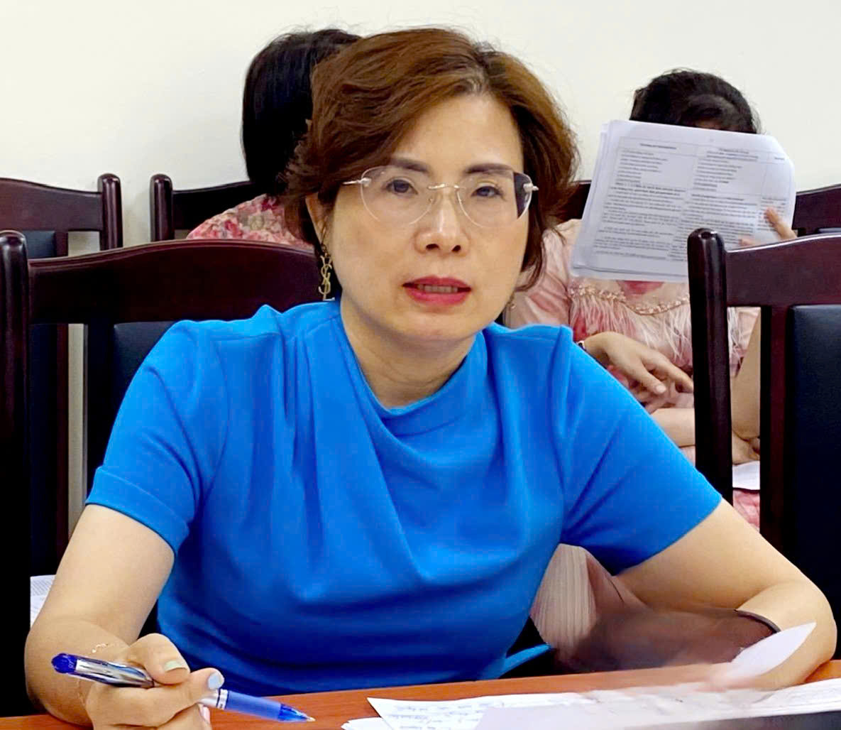 Bà Nguyễn Thị Hạnh- Vụ trưởng Vụ Pháp luật hình sự - hành chính, Bộ Tư pháp