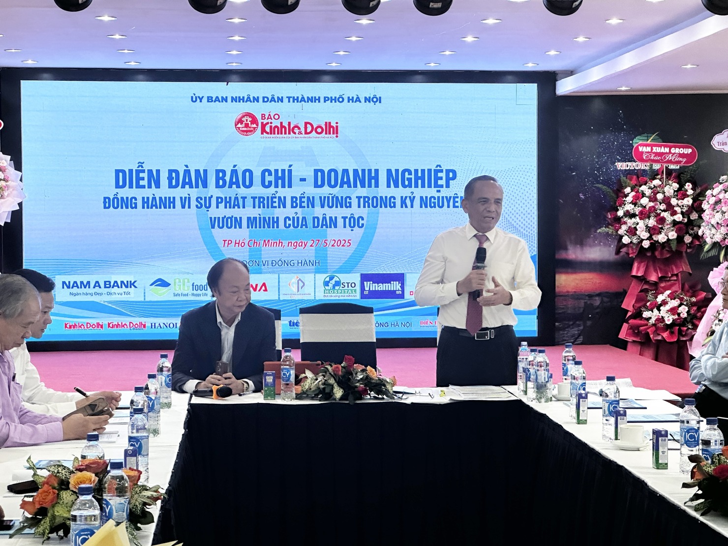 &Ocirc;ng L&ecirc; Ho&agrave;ng Ch&acirc;u - Chủ tịch Hiệp hội Bất động sản TP Hồ Ch&iacute; Minh (HoREA). Ảnh: Thanh Thủy