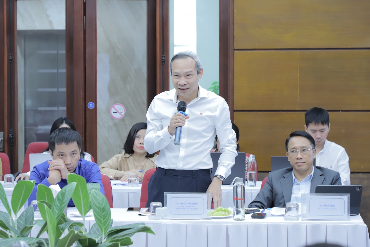 &Ocirc;ng Phan Đức Hiếu - Ủy vi&ecirc;n Ủy ban Kinh tế Quốc hội.