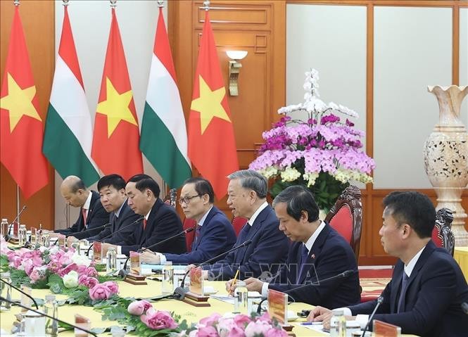 Tổng Bí thư Tô Lâm phát biểu. Ảnh: Thống Nhất/TTXVN. 