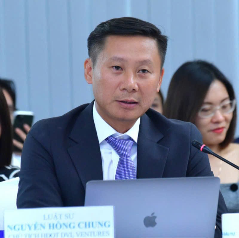 Luật sư Nguyễn Hồng Chung - Chủ tịch HĐQT DVL Ventures