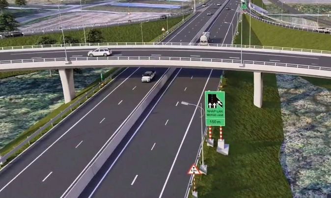 Phối cảnh cao tốc TP. Hồ Chí Minh - Thủ Dầu Một - Chơn Thành. Ảnh: Chủ đầu tư