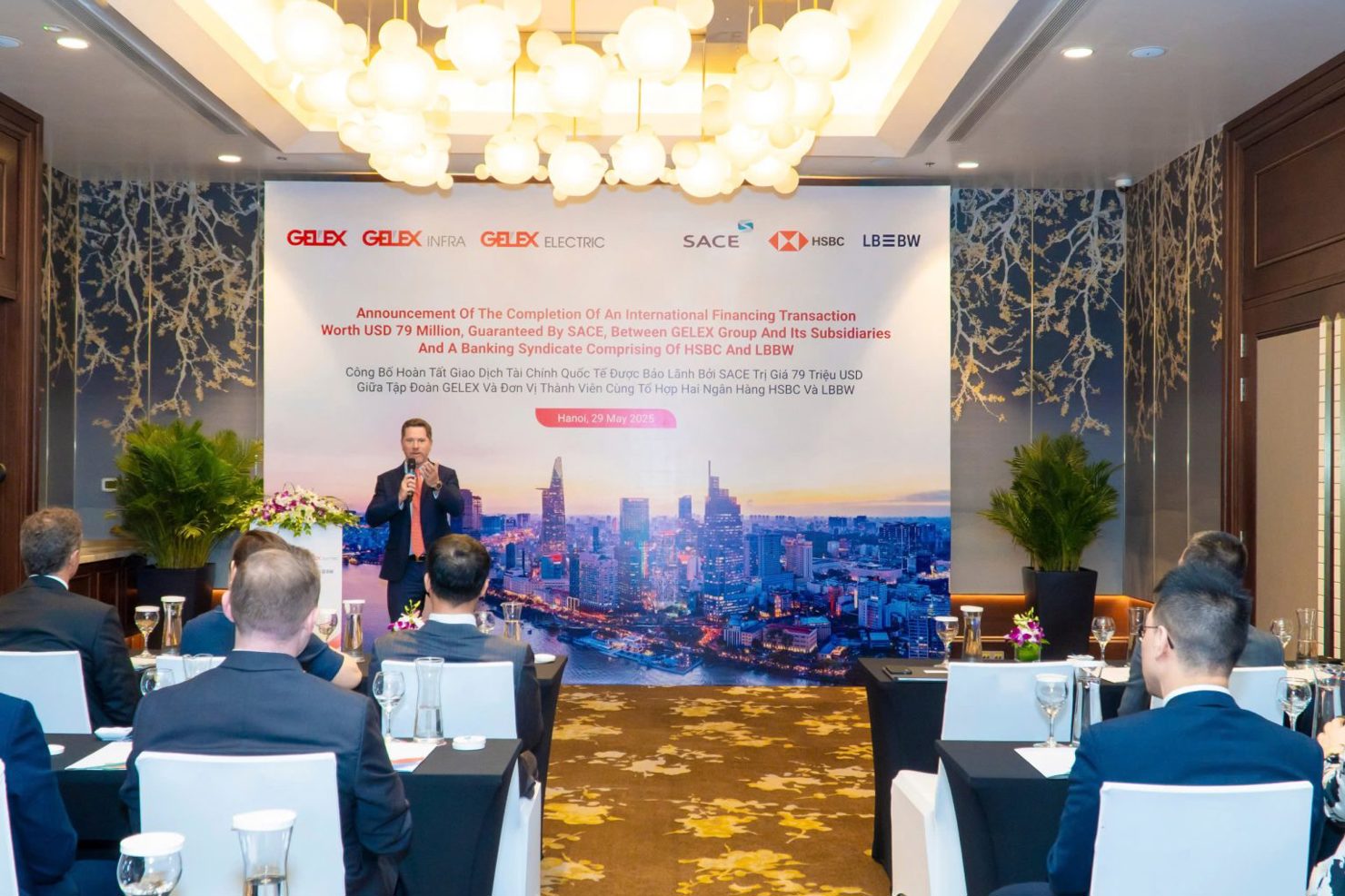 Ông Tim Evans, Tổng Giám đốc kiêm Giám đốc Khối Khách hàng Doanh nghiệp và Định chế Tài chính, HSBC Việt Nam nhận định sự hợp tác này sẽ giúp Gelex tiến xa hơn.