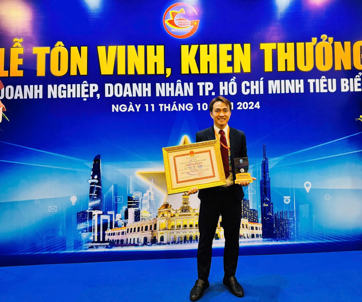 Ông Trương Ngọc Đăng Khoa - Giám đốc điều hành Công ty TNHH Dịch vụ tư vấn và Đại lý thuế Trương Gia. Ảnh: NVCC