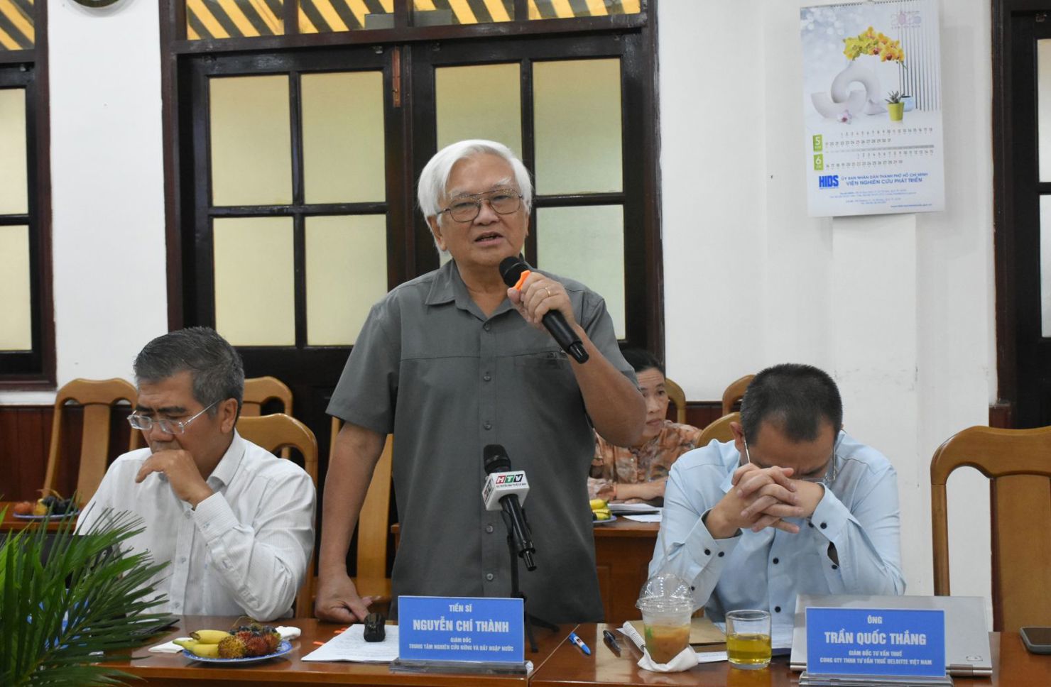 TS Nguyễn Ch&iacute; Th&agrave;nh ph&aacute;t biểu