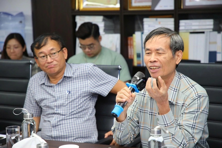 Ông Bùi Văn Doanh, Viện trưởng Viện Nghiên cứu Bất động sản Việt Nam.
