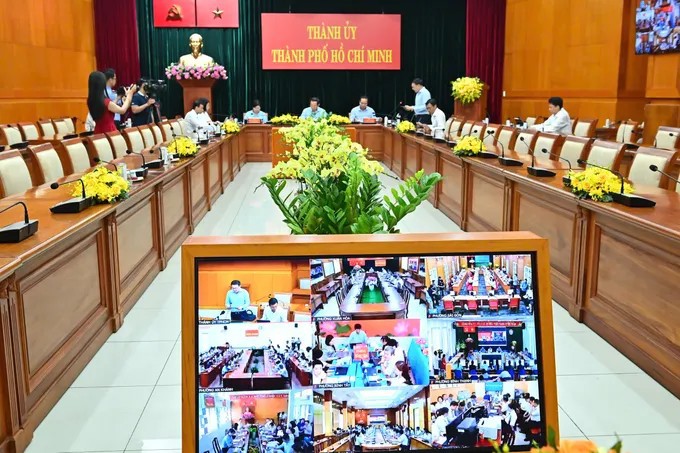 TP. Hồ Chí Minh vận hành thử nghiệm mô hình chính quyền địa phương 2 cấp. Ảnh: TL