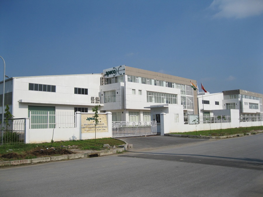 Nhà máy trong KCN Quế Võ tỉnh Bắc Ninh 