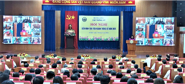 Toàn cảnh Hội nghị. Ảnh: Cục Thống kê