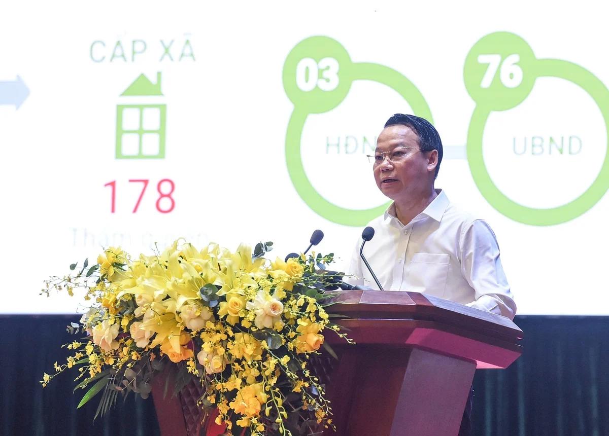 Bộ trưởng Bộ Nông nghiệp và Môi trường Đỗ Đức Duy cho biết, việc phân cấp được xây dựng dựa trên 4 nguyên tắc. 