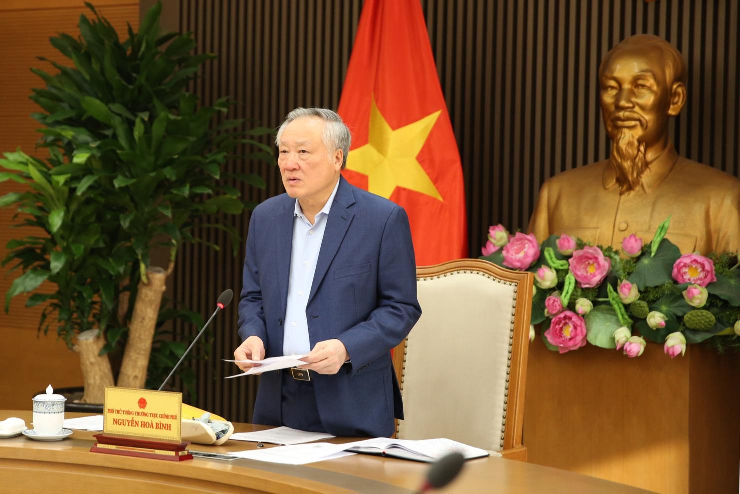 Phó Thủ tướng Thường trực Nguyễn Hòa Bình làm Trưởng Ban Chỉ đạo Tổng điều tra nông thôn, nông nghiệp 2025