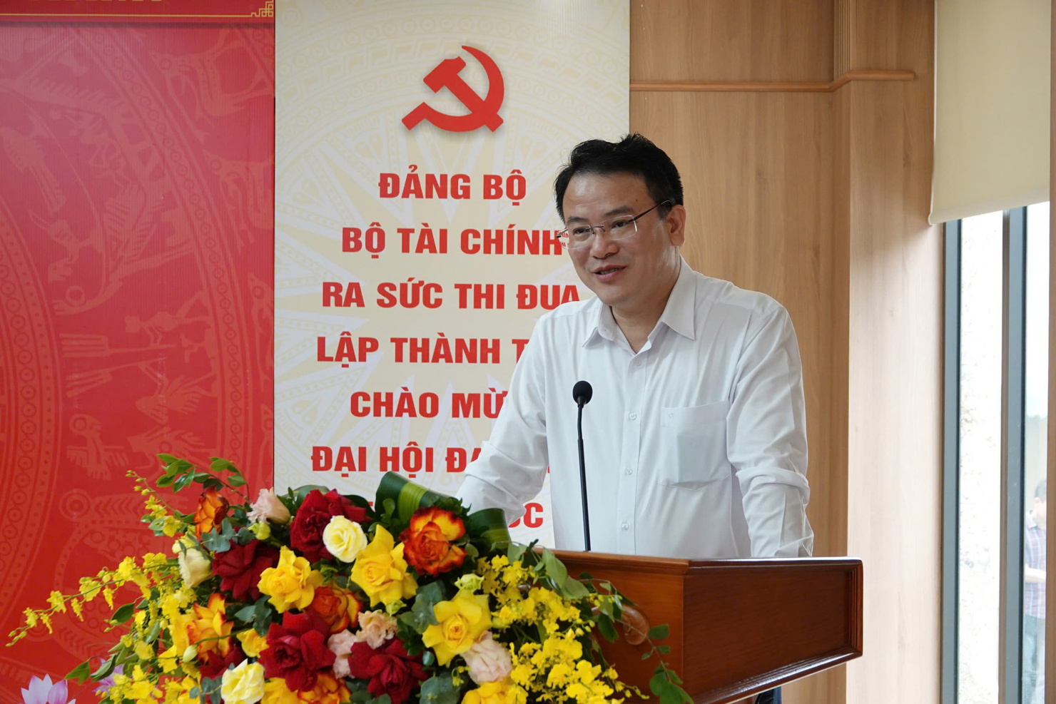 Đồng chí Trần Quốc Phương phát biểu chỉ đạo tại Đại hội.