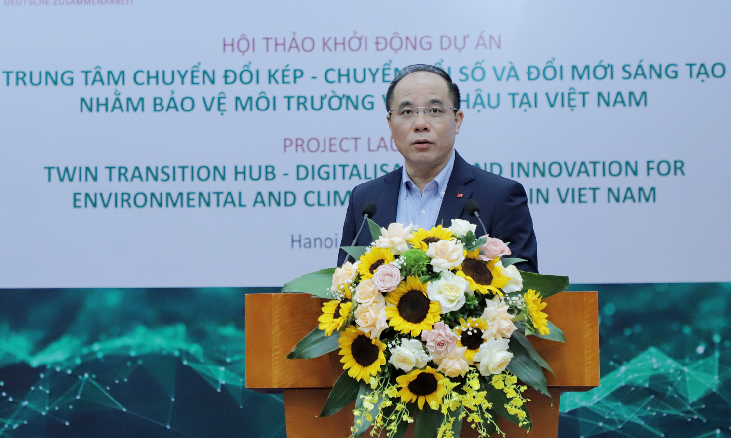 Ông Bùi Anh Tuấn – Cục trưởng Cục Phát triển doanh nghiệp tư nhân và kinh tế tập thể phát biểu khai mạc Hội thảo.