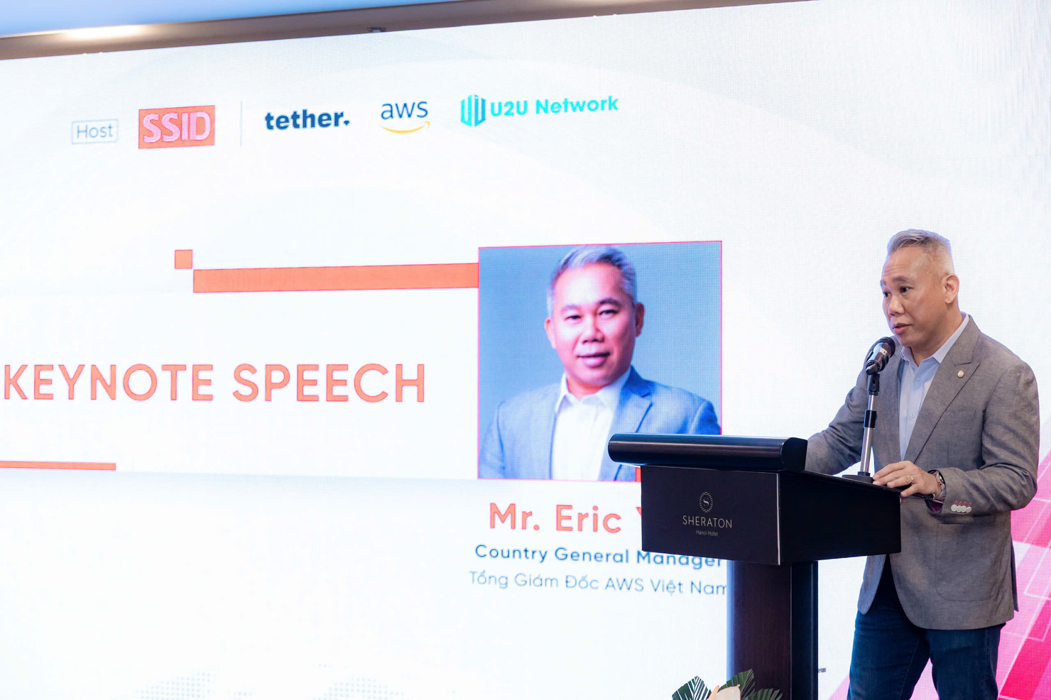 Ông Eric Yeo - Tổng Giám đốc AWS Việt Nam.