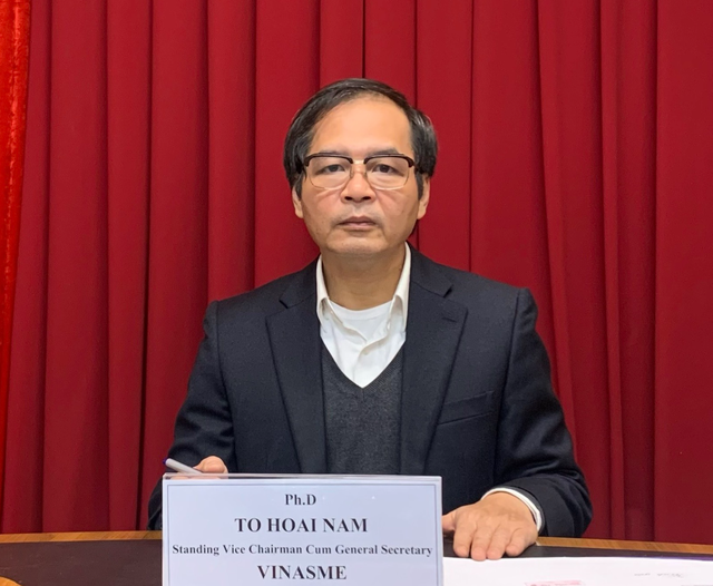 TS. Tô Hoài Nam - Phó Chủ tịch thường trực kiêm Tổng Thư ký Hiệp hội Doanh nghiệp nhỏ và vừa Việt Nam (VINASME).