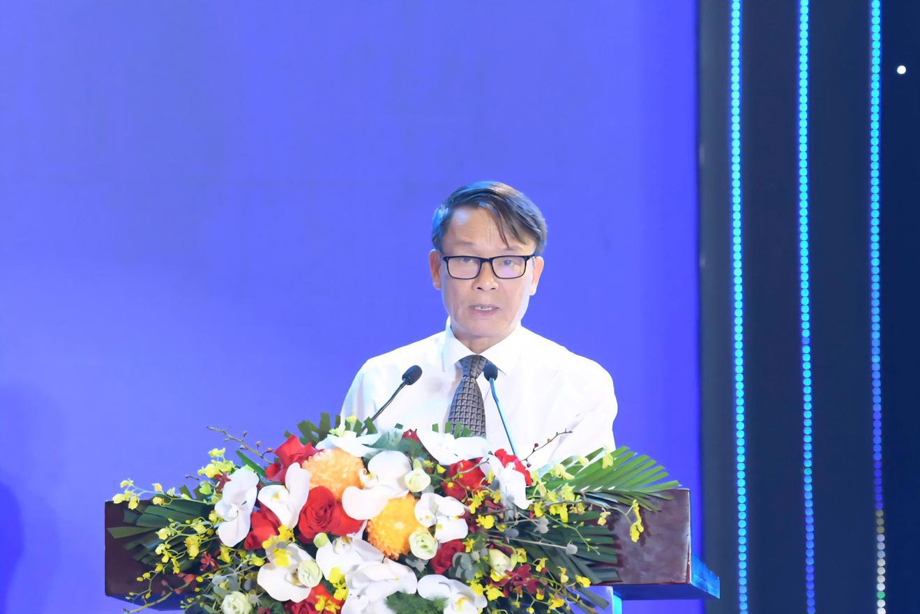 Ông Nguyễn Đức Lợi - Phó Chủ tịch Thường trực Hội Nhà báo Việt Nam phát biểu tại Lễ bế mạc.