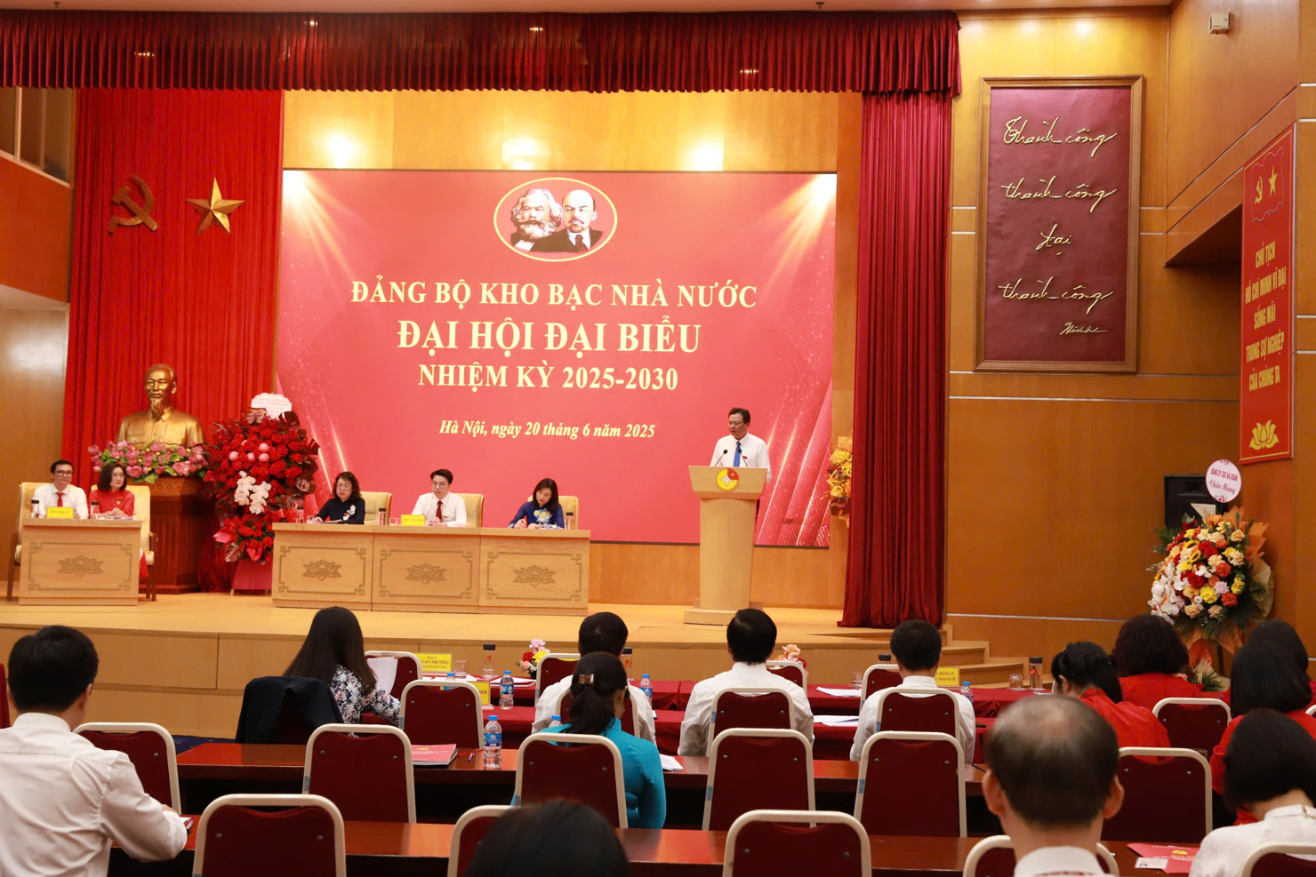 Đảng bộ KBNN tổ chức thành công Đại hội Đại biểu nhiệm kỳ 2025 - 2030.