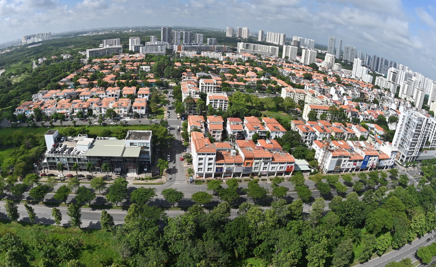 Khu đ&ocirc; thị Ph&uacute; Mỹ Hưng, TP. Hồ Ch&iacute; Minh