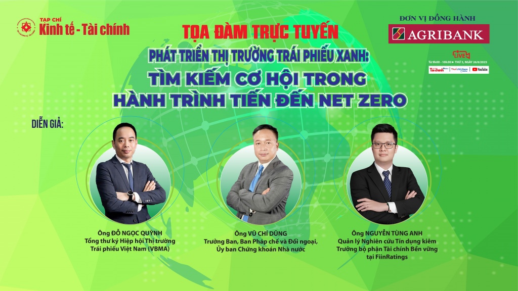 Tọa đàm sẽ diễn ra từ 9h-10h30 ngày 26/6/2025.