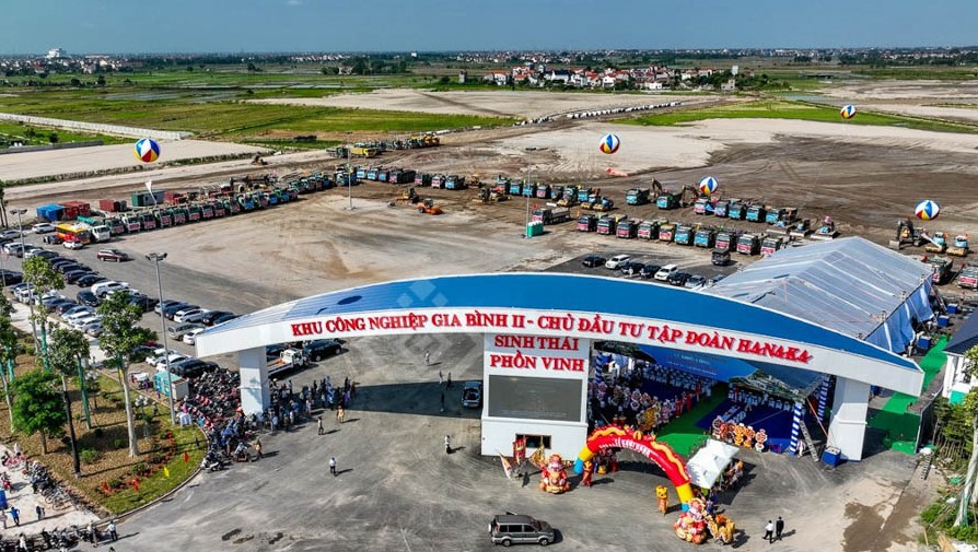 Các KCN đã đi vào hoạt động có tỷ lệ lấp đầy đạt khoảng 73,4%. Ảnh: Redsunland