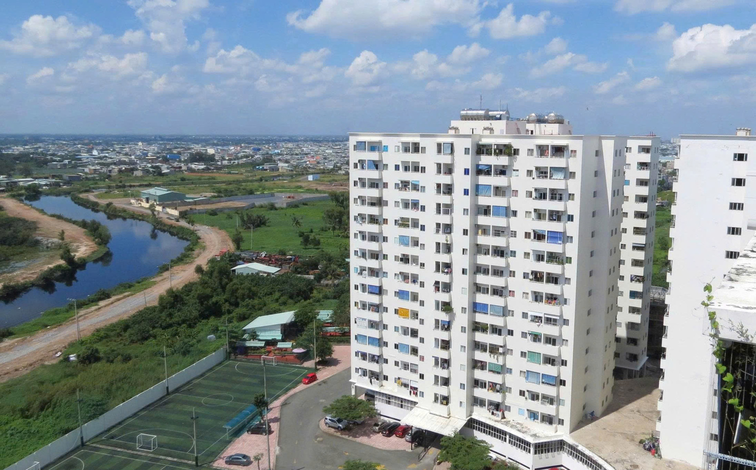 Nhà ở xã hội là phương án chỗ ở cho cán bộ đến TP. Hồ Chí Minh làm việc thời gian tới. Ảnh: Phạm Thọ