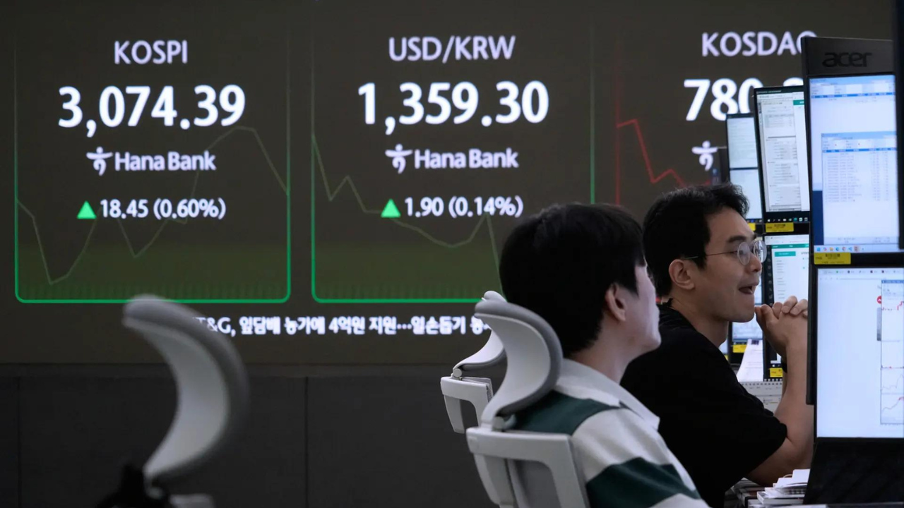 Chỉ số Kospi tăng 0,58% l&ecirc;n 3.089,65 điểm. Ảnh Internet