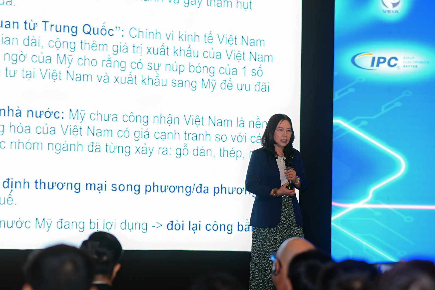 B&agrave; Đỗ Thị Th&uacute;y Hương, Ủy vi&ecirc;n Ban chấp h&agrave;nh, Hiệp hội Doanh nghiệp Điện tử (VEIA).