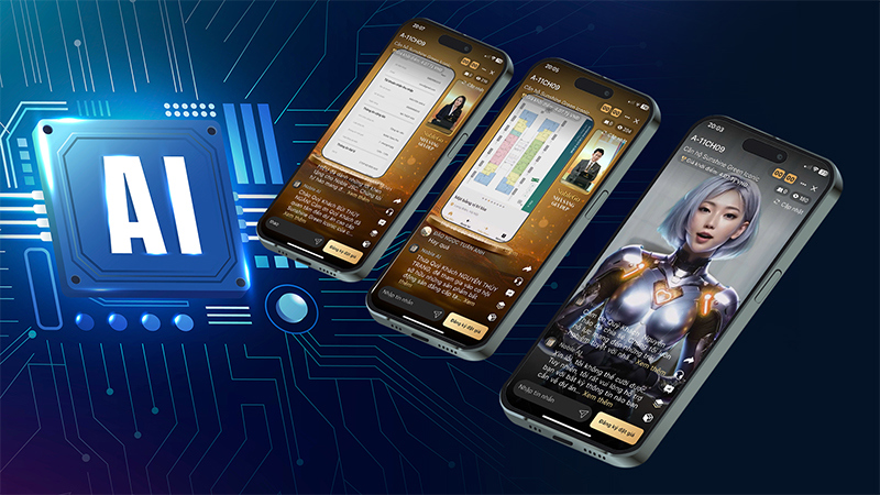 Trợ l&yacute; ảo Noble AI đồng h&agrave;nh c&ugrave;ng kh&aacute;ch h&agrave;ng trong suốt h&agrave;nh tr&igrave;nh t&igrave;m hiểu th&ocirc;ng tin v&agrave; đặt gi&aacute; tr&ecirc;n livestream