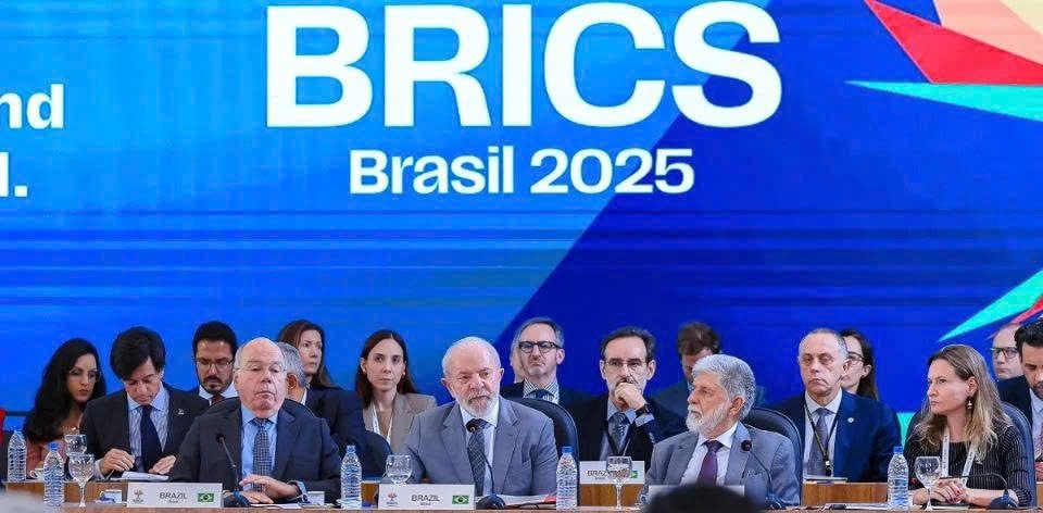 Tổng thống Brazil Lula da Silva phát biểu tại cuộc họp BRICS ở Brasília vào tháng 2/2025. Nguồn: DPA. 