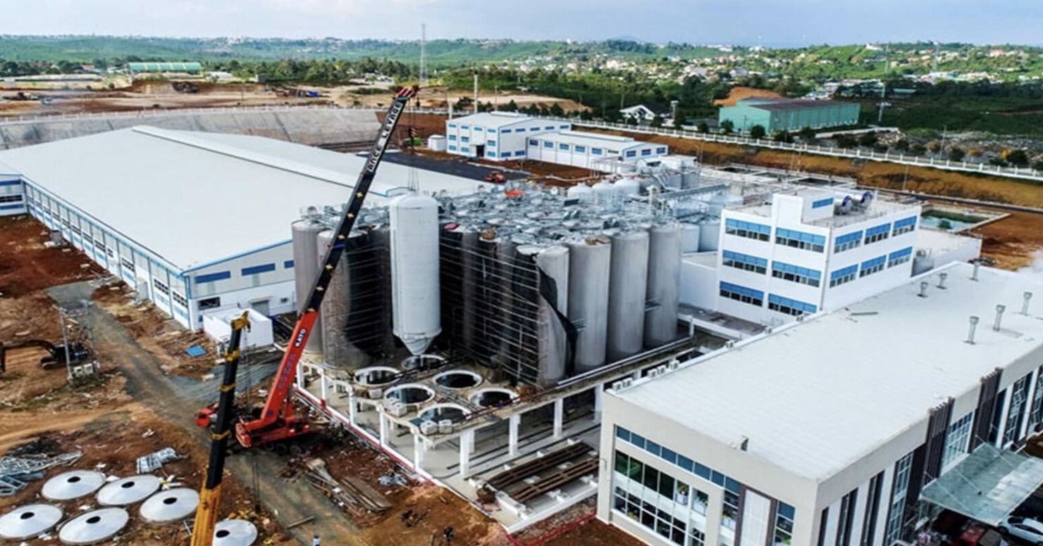 KCN Lộc Sơn hiện chỉ mới giải ngân tỷ lệ 0,8% trên tổng nguồn vốn 1 tỷ đồng Dự án Nâng cấp nhà máy xử lý nước thải tập trung
