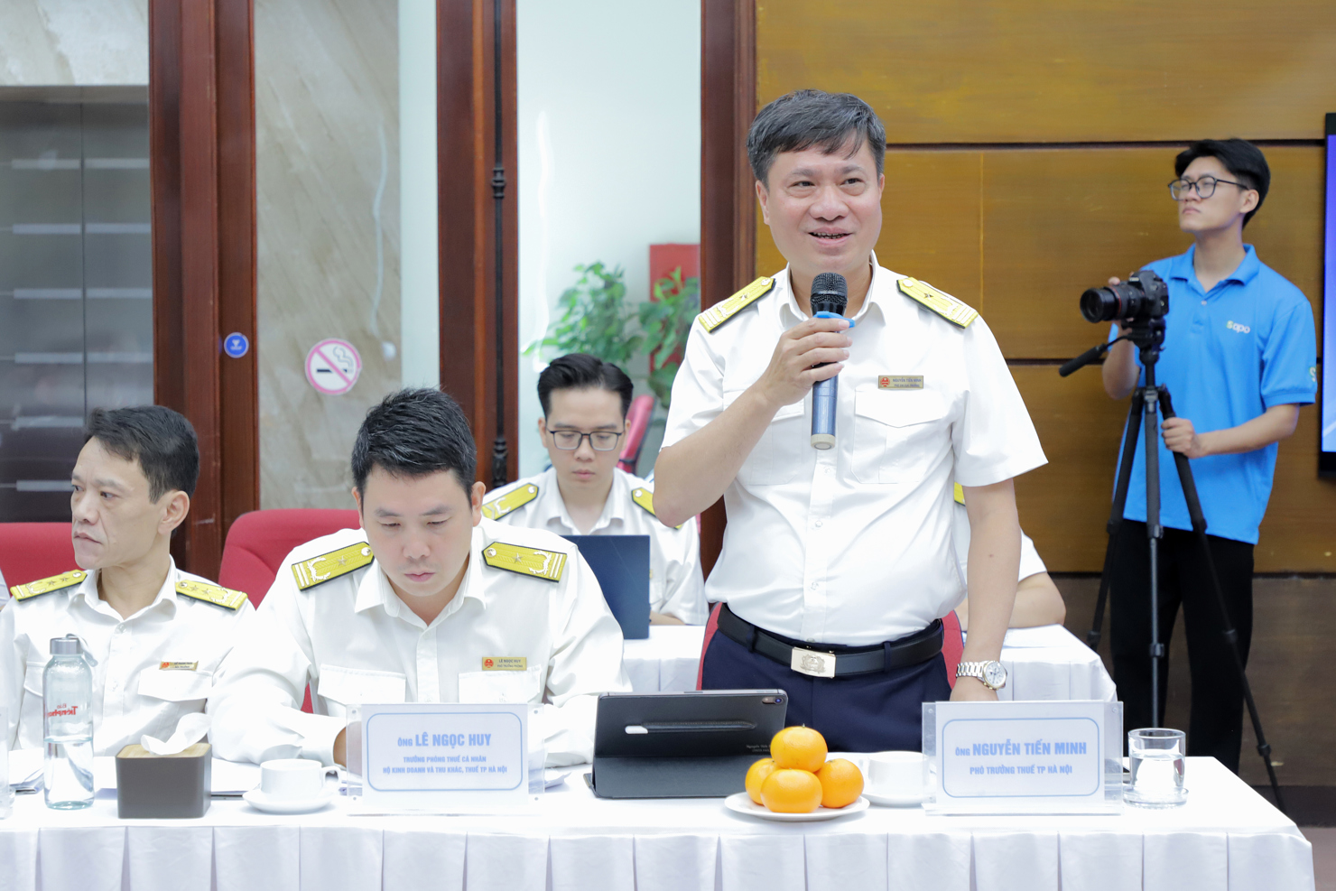 Ông Nguyễn Tiến Minh - Phó Trưởng Thuế TP. Hà Nội khẳng định, sẽ không thực hiện truy thu thuế đối với phần doanh thu tăng thêm do áp dụng công nghệ mới.