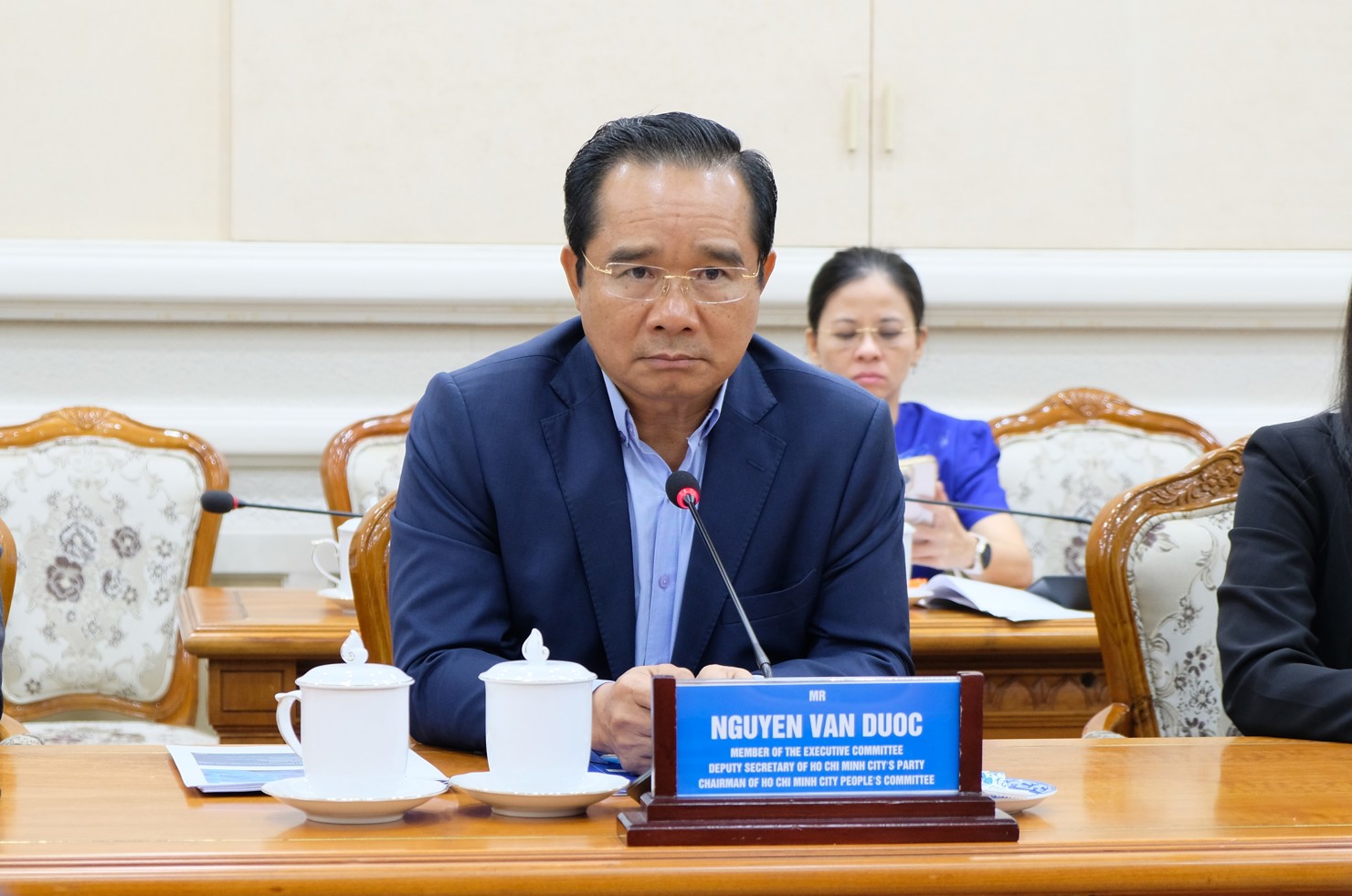 Chủ tịch UBND TP. Hồ Chí Minh Nguyễn Văn Được. Ảnh: TL