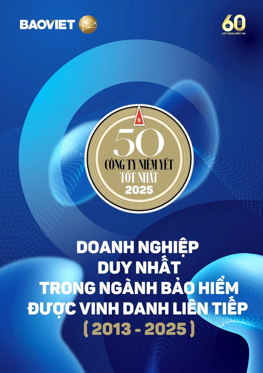 Bảo Việt được vinh danh liên tiếp trong “Danh sách 50 công ty niêm yết tốt nhất Việt Nam” - Ảnh 1