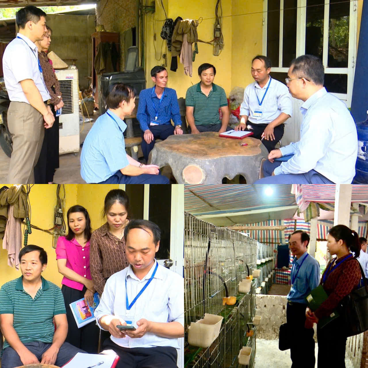 Điều tra vi&ecirc;n tiến h&agrave;nh thu thập th&ocirc;ng tin TĐTNN 2025 tại x&atilde; B&igrave;nh Ph&uacute;