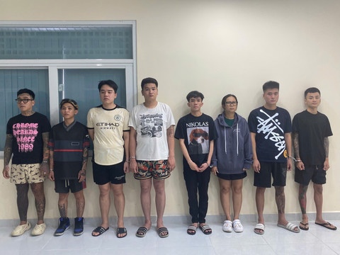 Tám đối tượng bị bắt tạm giam