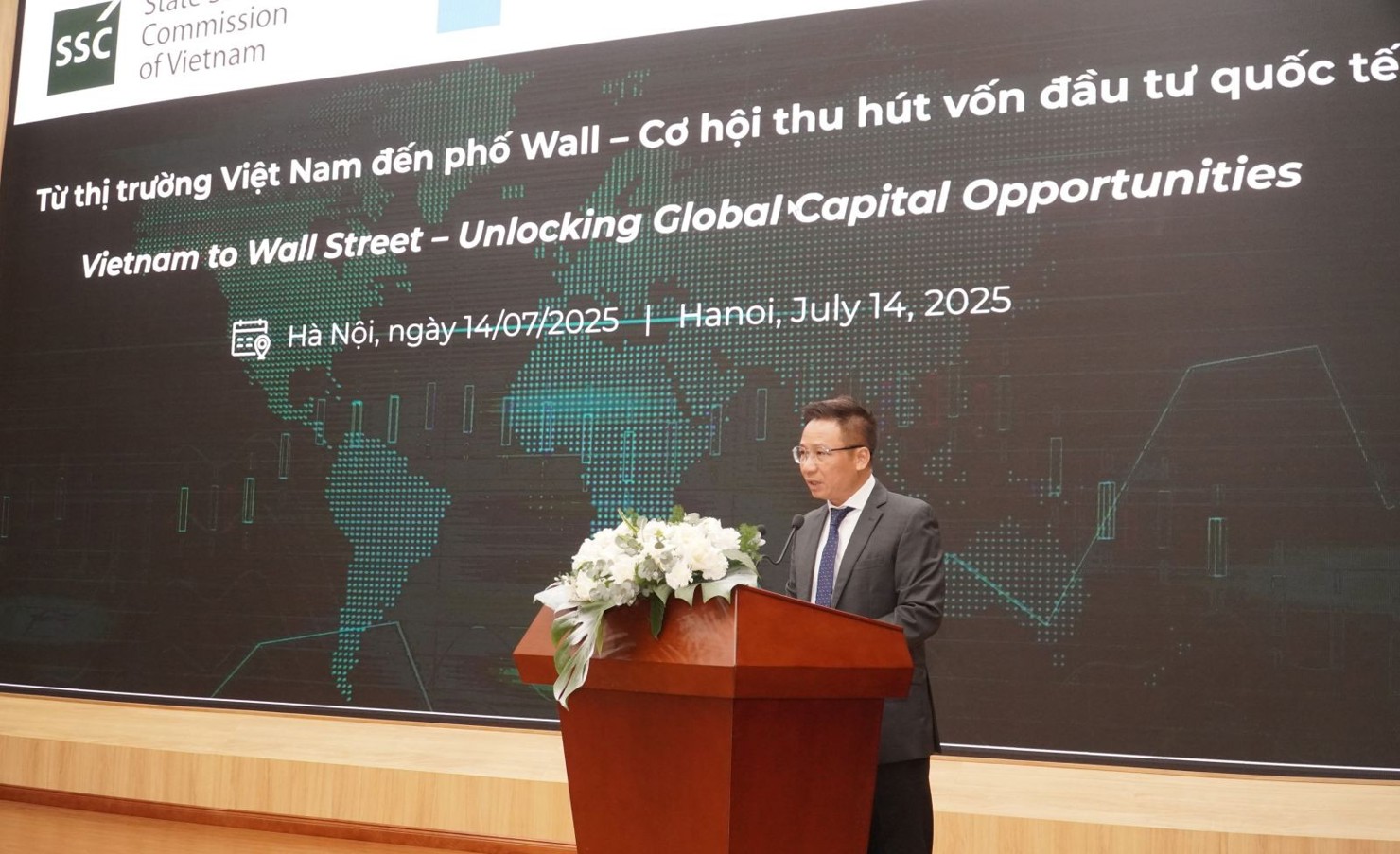  Ông Hà Duy Tùng - Phó Chủ tịch UBCKNN phát biểu tại Hội nghị