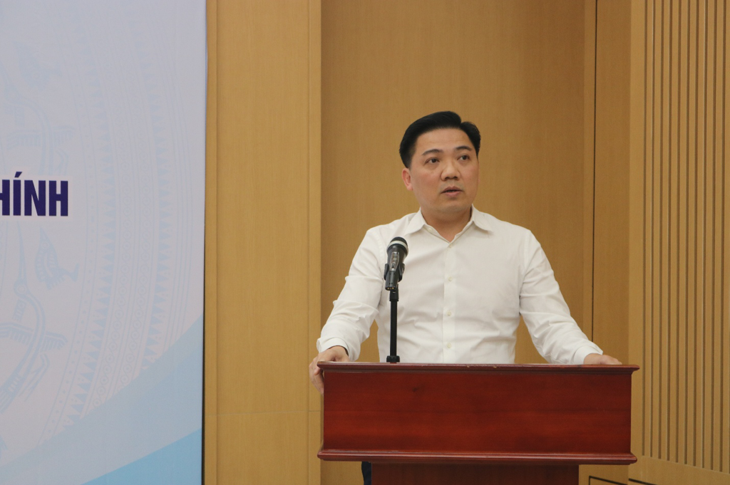 Cục trưởng Cục KHTC Phạm Quang Toản phát biểu chỉ đạo Hội nghị.