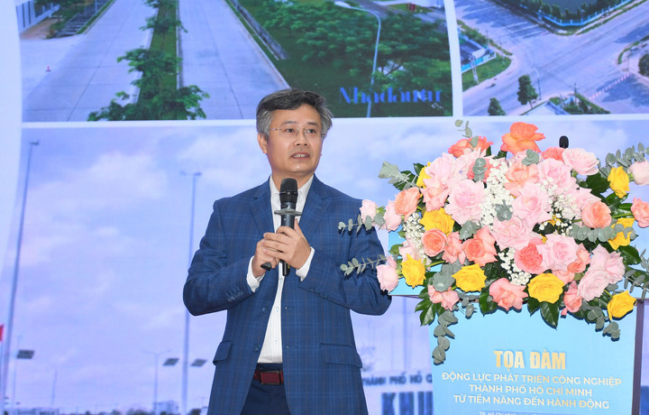 TS Đỗ Thiên Anh Tuấn đề xuất TP. Hồ Chí Minh sau hợp nhất cần xác định chức năng rõ ràng của các khu vực. Ảnh: TL